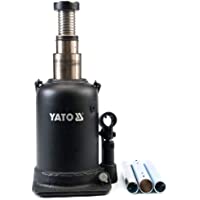 YATO YT-1714 - Gato hidráulico de pistón de Dos etapas 10t